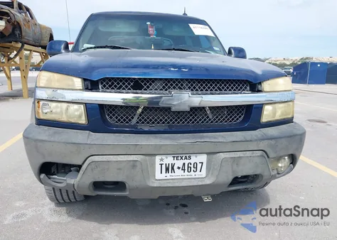 2002 Chevrolet Avalanche 1500 из США, поврежденный, VIN 3GNEK13T72G174634